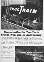 "Common-Carrier TrucTrain," Page 1, 1955